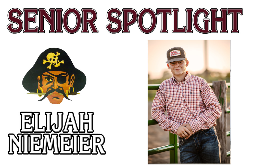 Senior Spotlight Elijah Niemeier