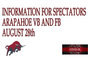 Spectator Guidelines for the Arapahoe Games