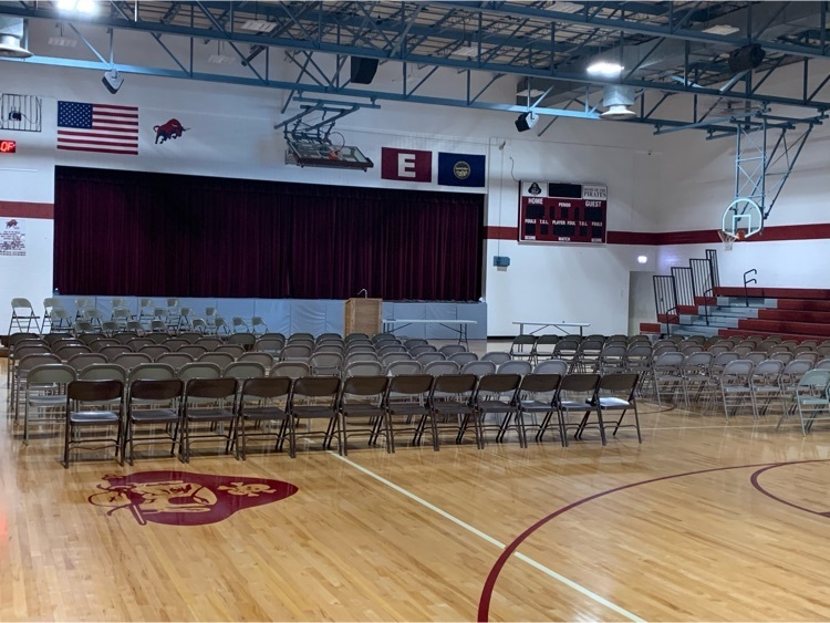 gym set for graduation