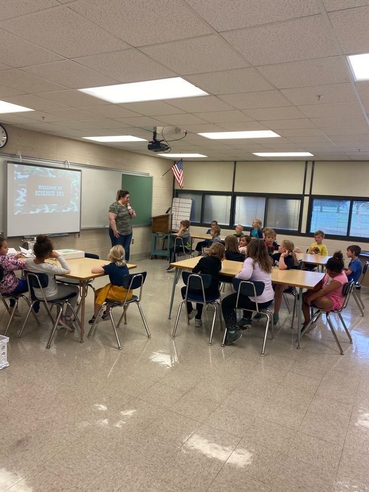 Science lab with Miss Farr