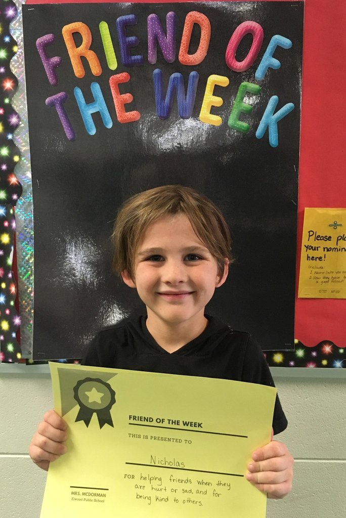 Friend of the Week-Nicholas