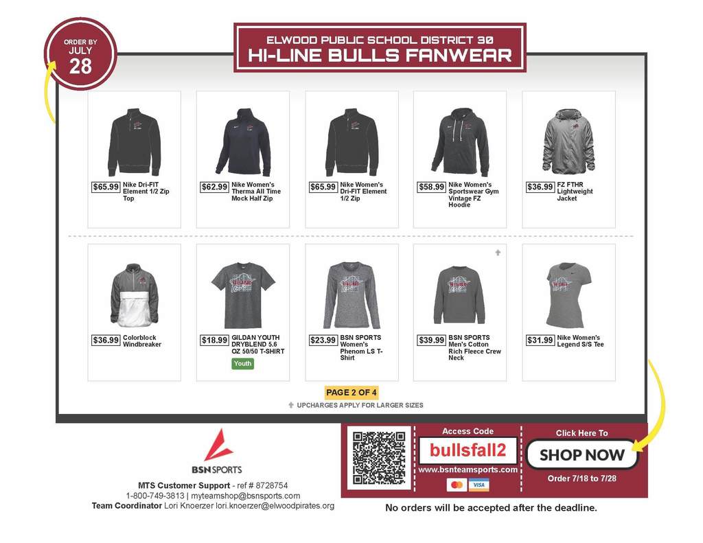 2022 Volleyball Store Sample